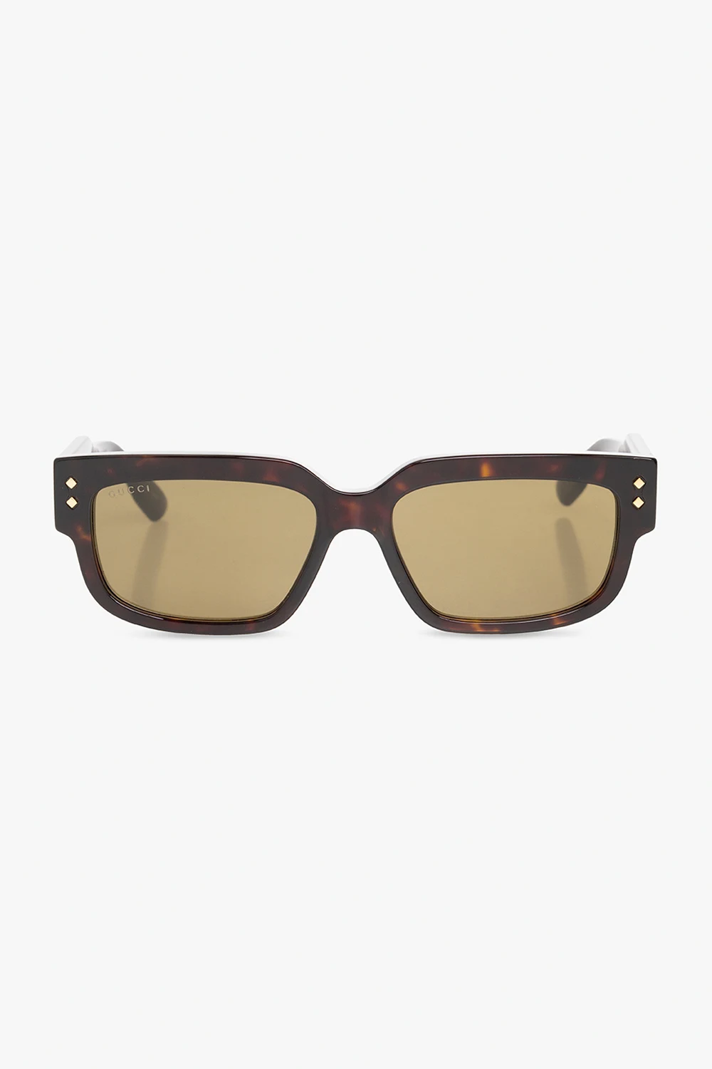 Rectangular frame sunglasses