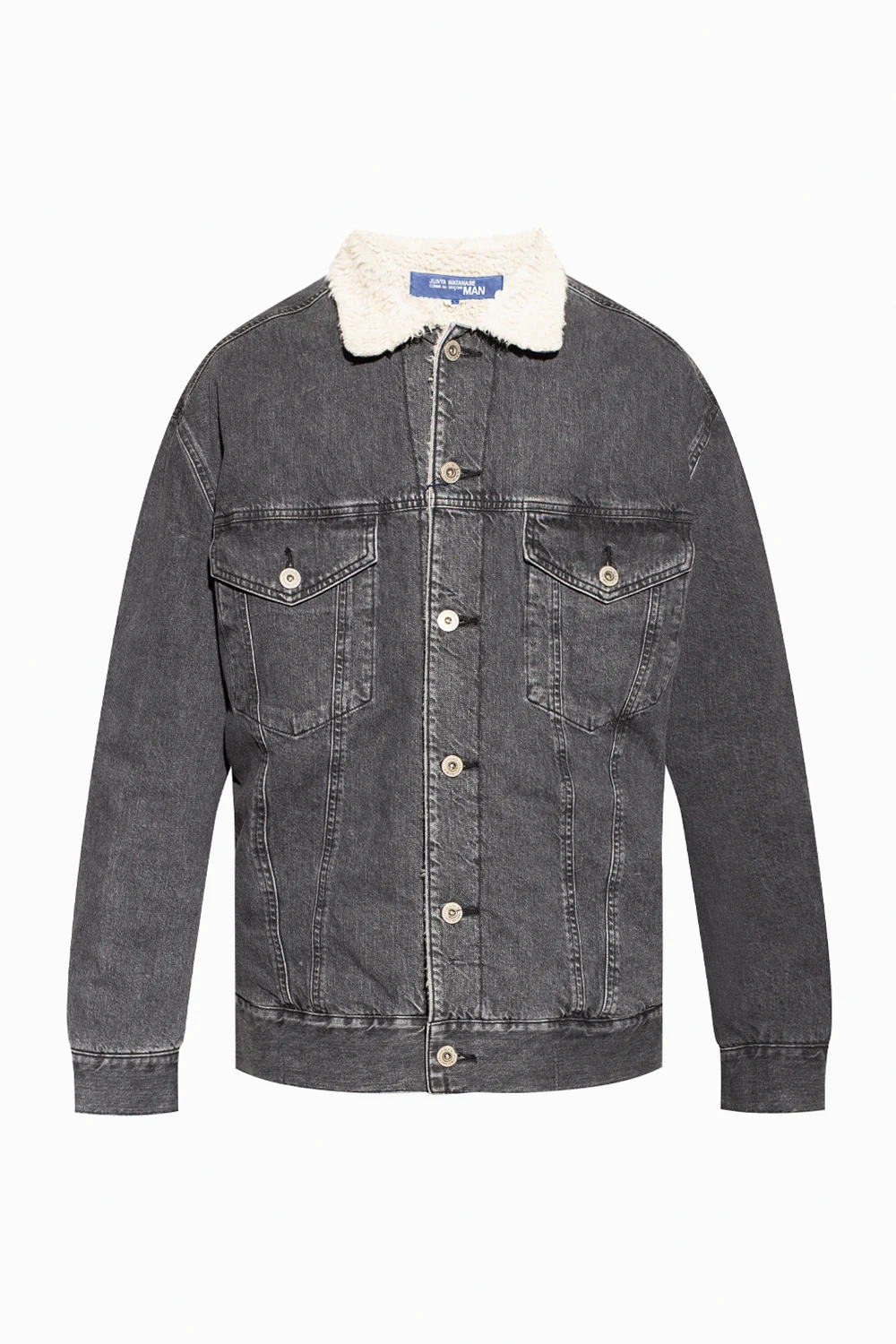 GREY Denim jacket with collar