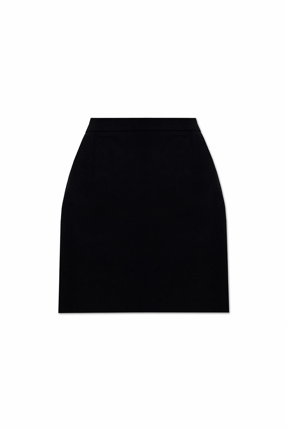 Mini wool skirt