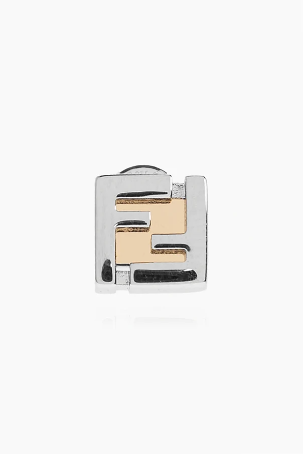 SILBER Ohrring mit Logo