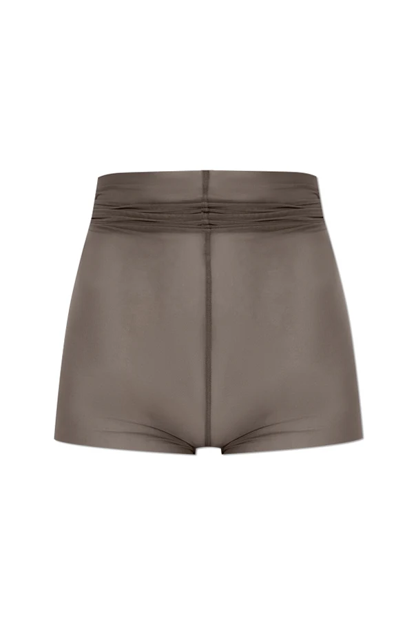 BRAUN Transparente High-Waist-Shorts