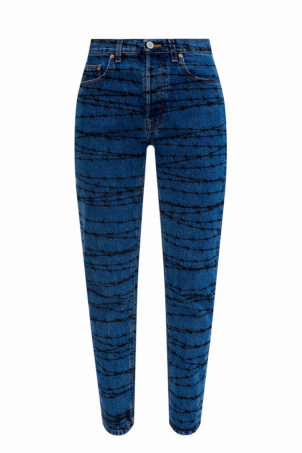 BLUE Printed jeans