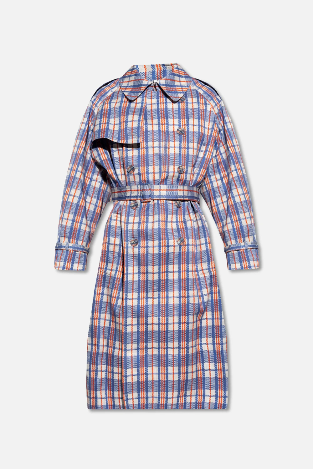 Loose-fitting trench coat
