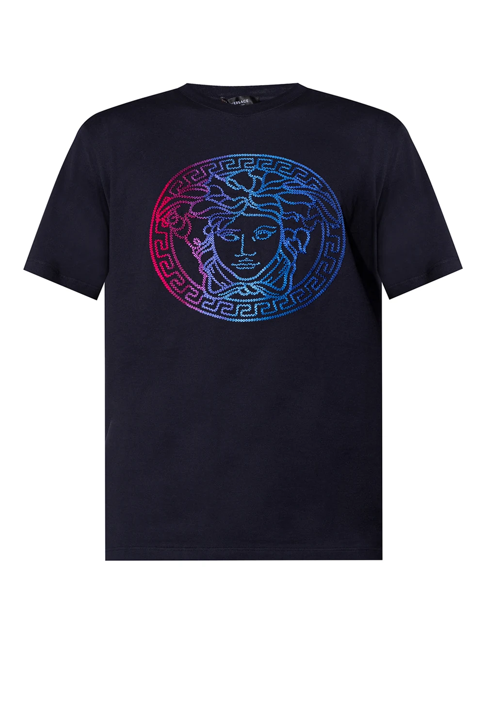 NAVY BLUE Medusa head T-shirt