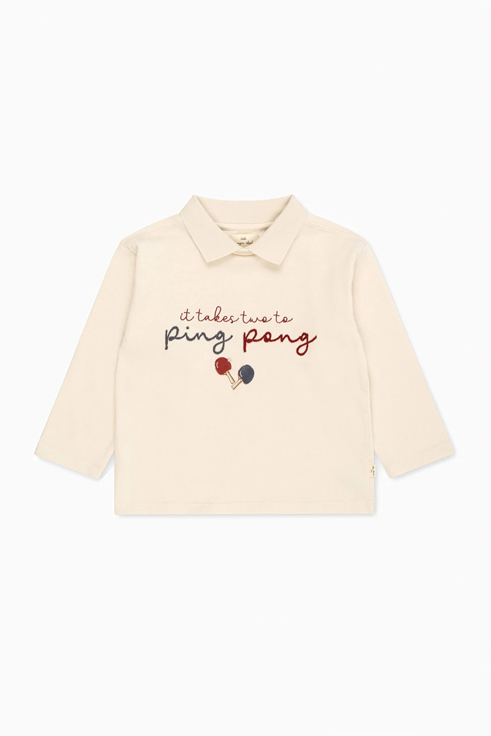 cream Polo sweatshirt