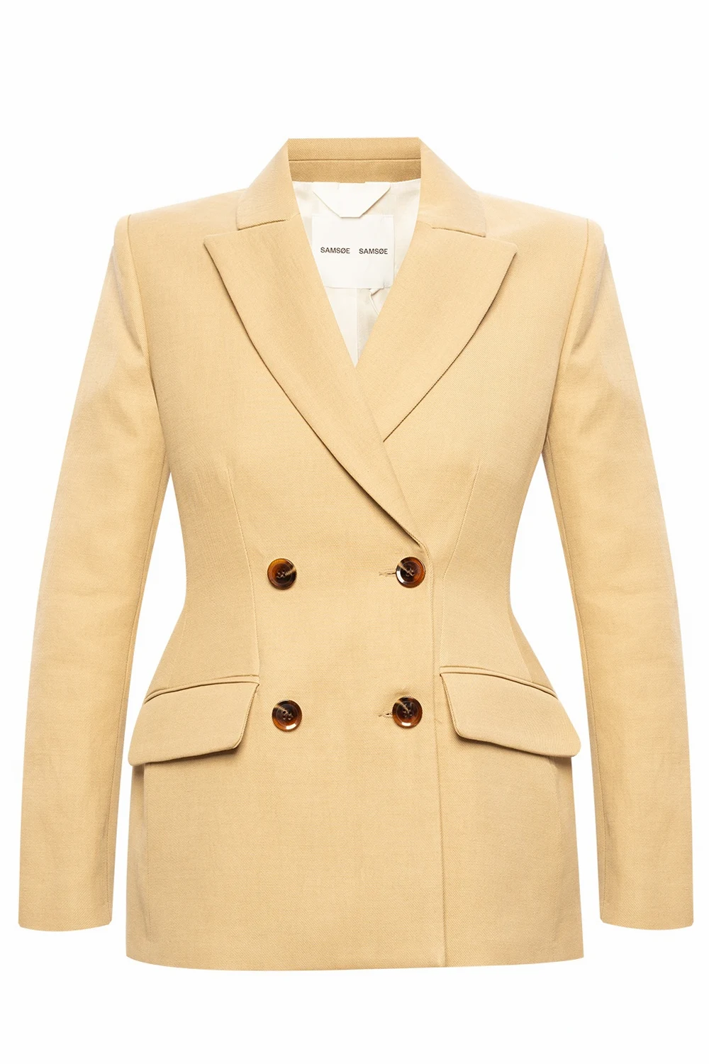 beige ‘Miroux’ double-breasted blazer