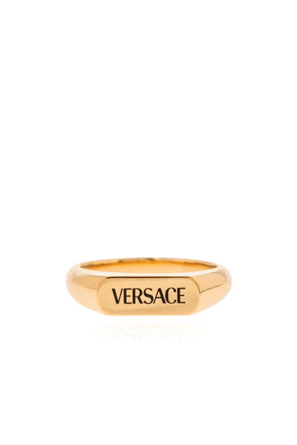 GOLD Ring mit Logo
