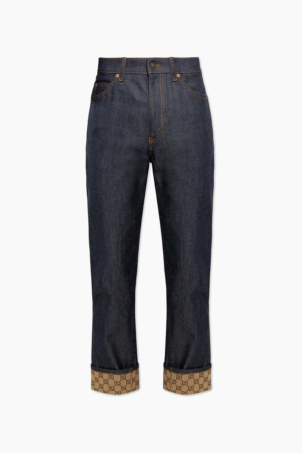 Straight leg jeans