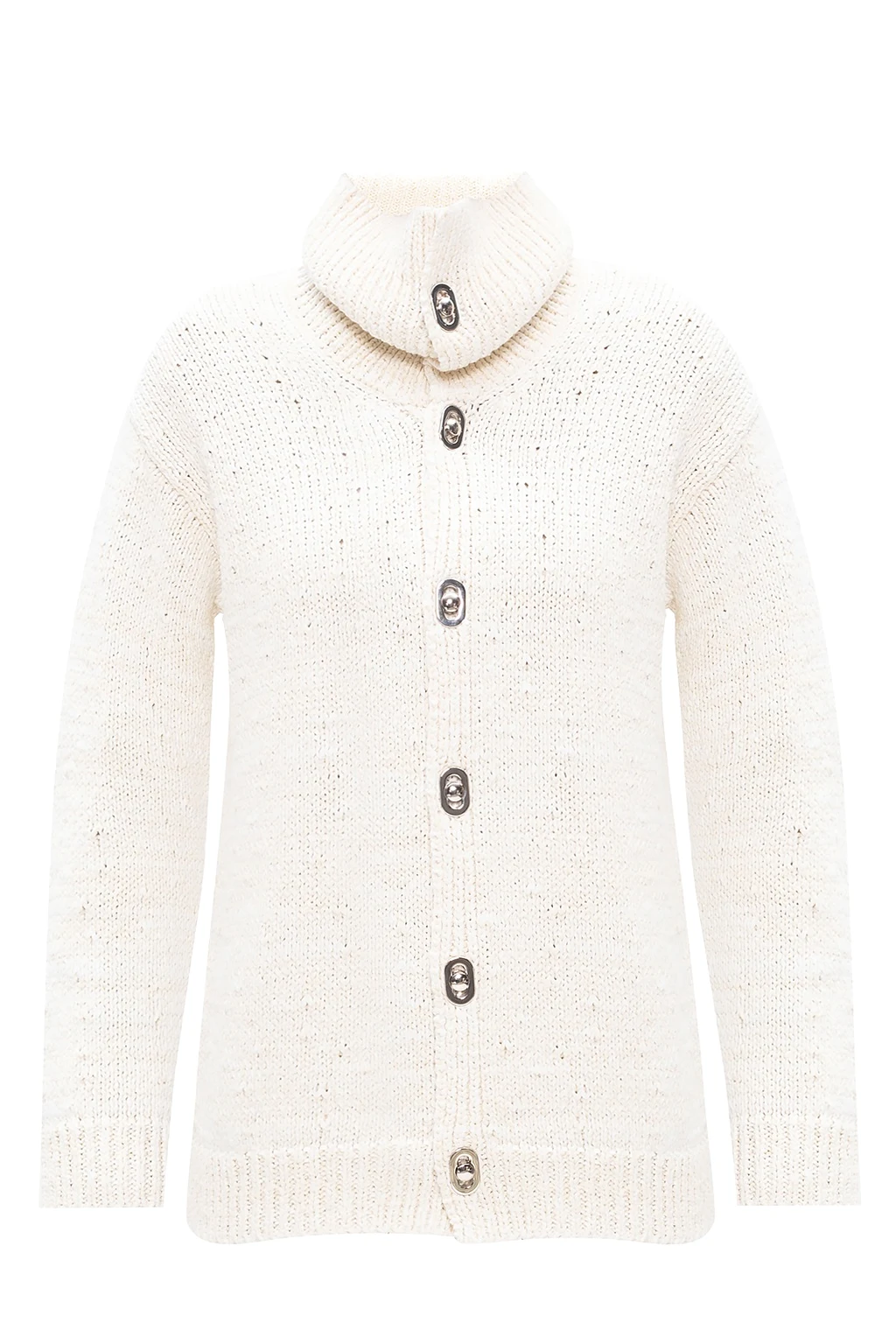 Turtleneck cardigan