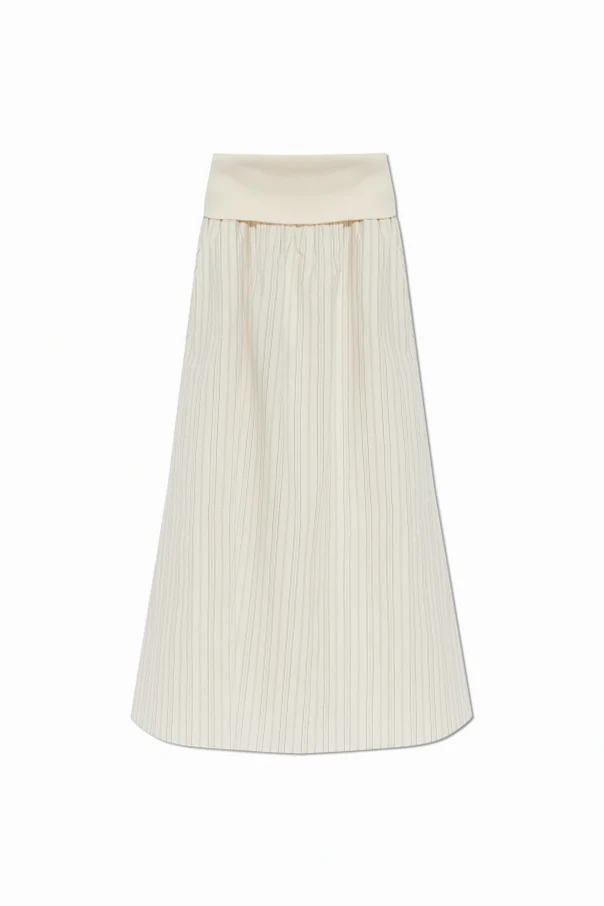 cream 'Sathea' skirt