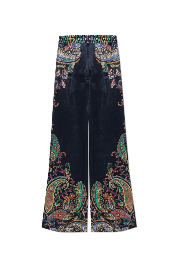 MARINEBLAU Hosen mit weitem Bein