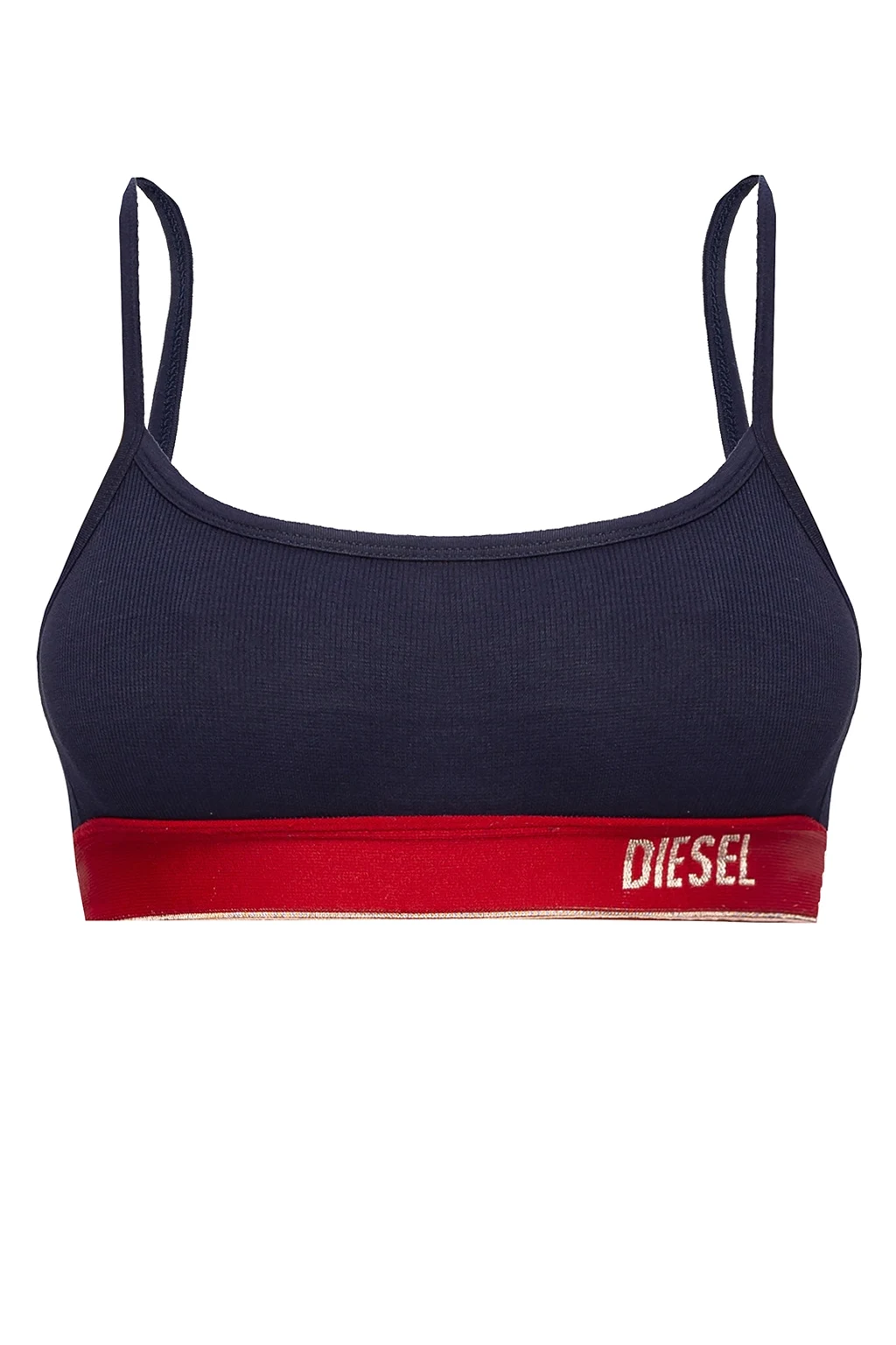 NAVY BLUE Logo bra