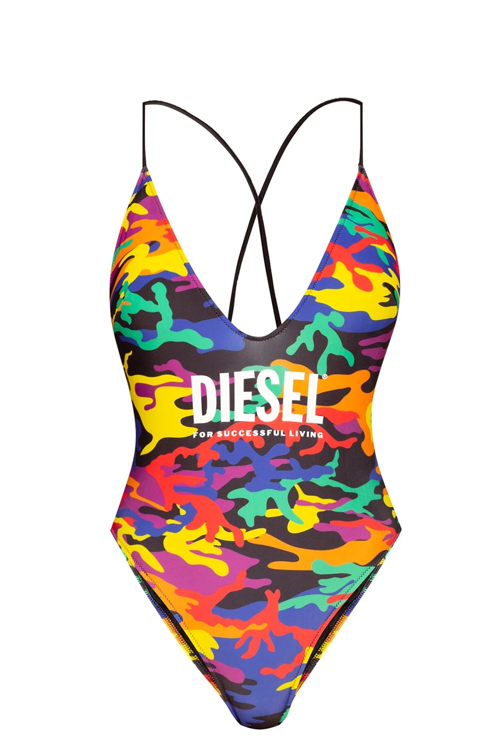 MULTICOLOUR One-piece swimsuit with logo