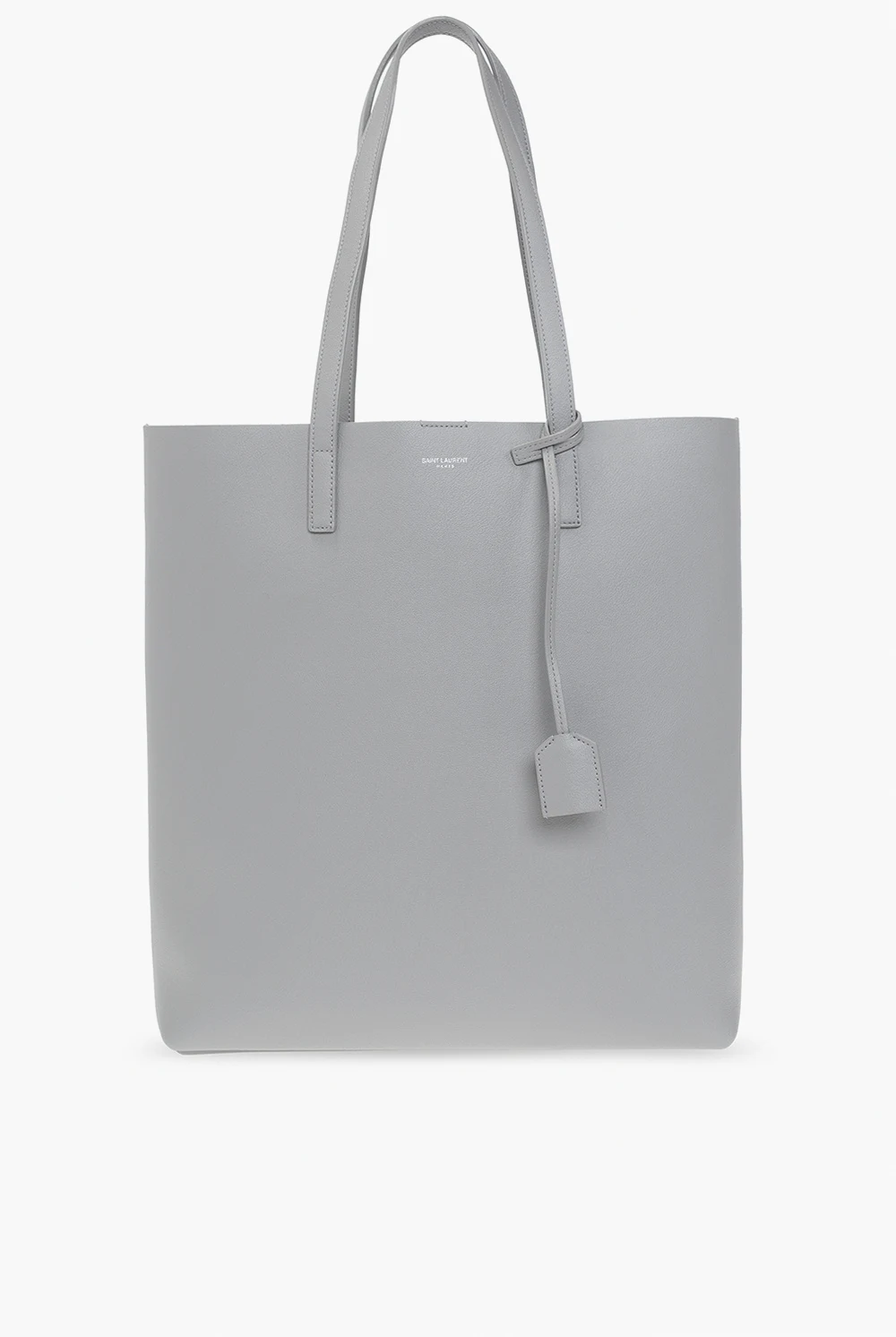 Leather shopper bag
