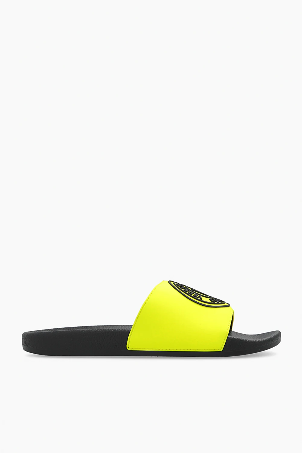 neon Slides with logo