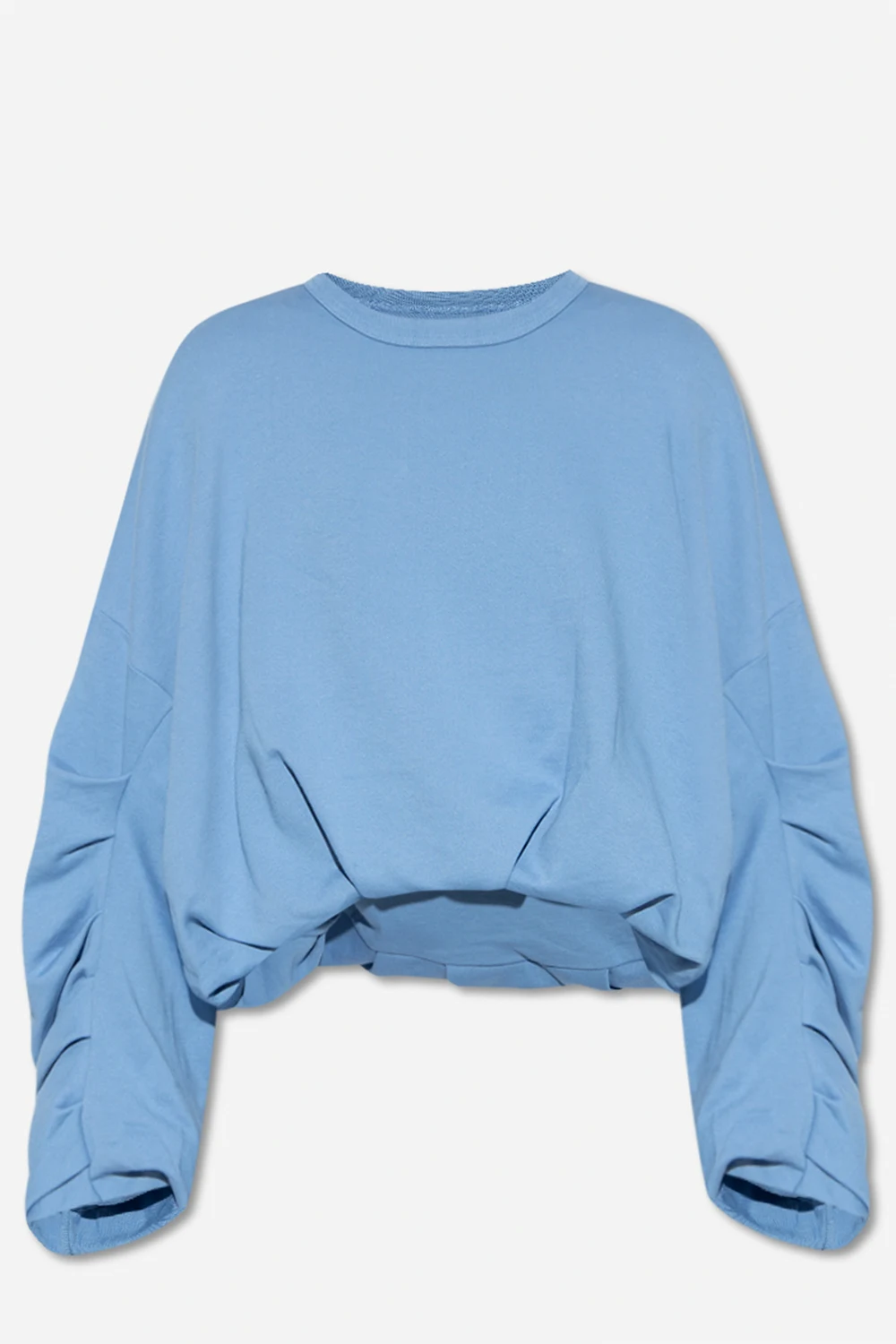 Draped sweatshirt