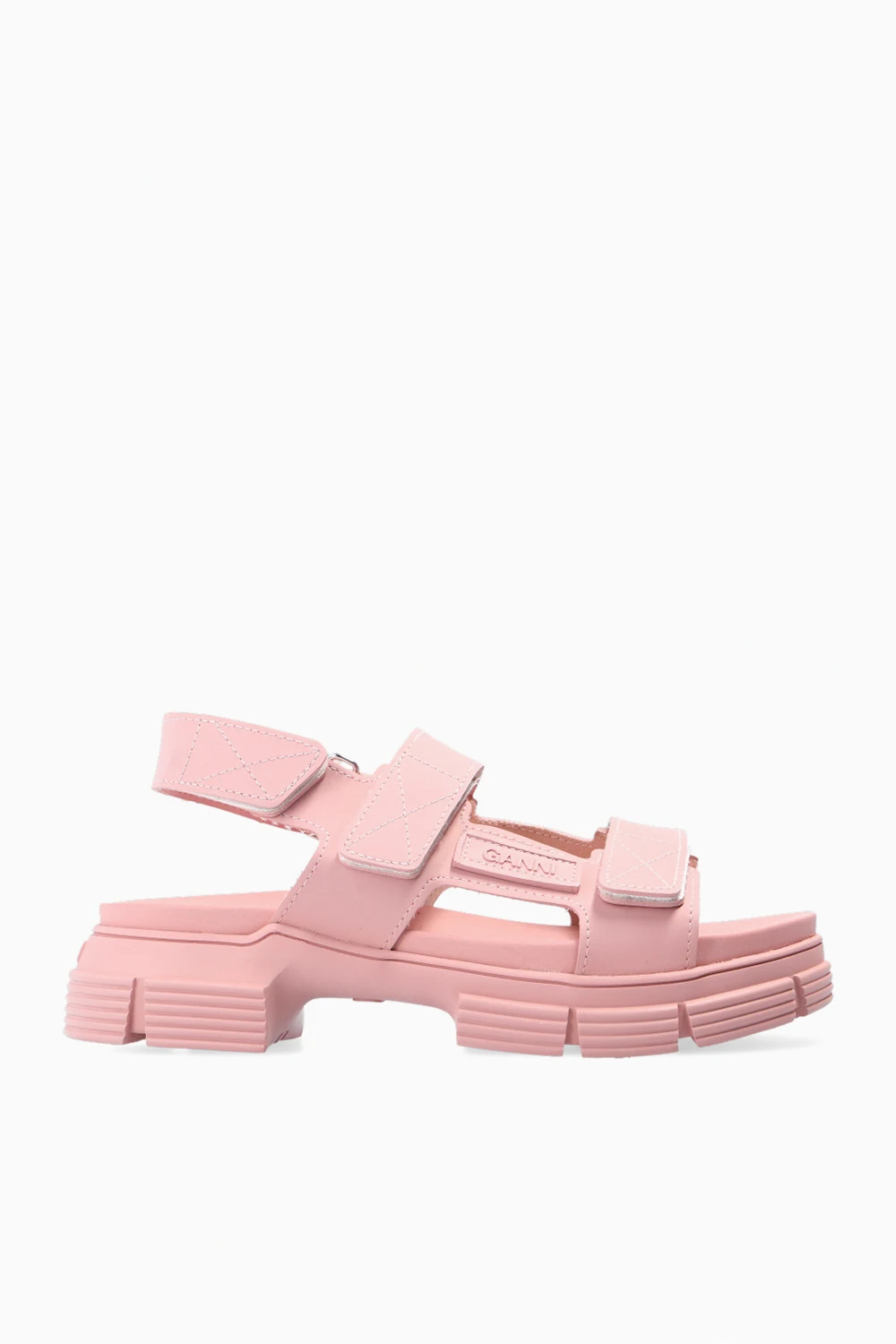 Sandals with logo