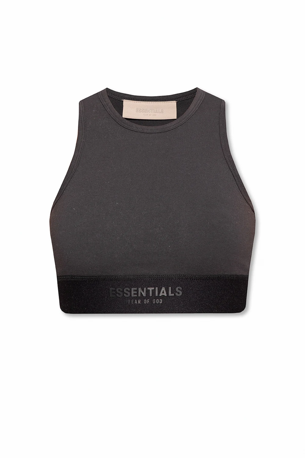 BLACK Cropped tank top
