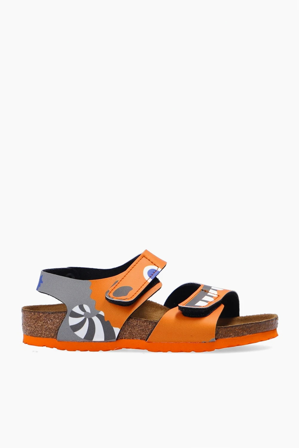 ORANGE ‘Palu’ patterned sandals