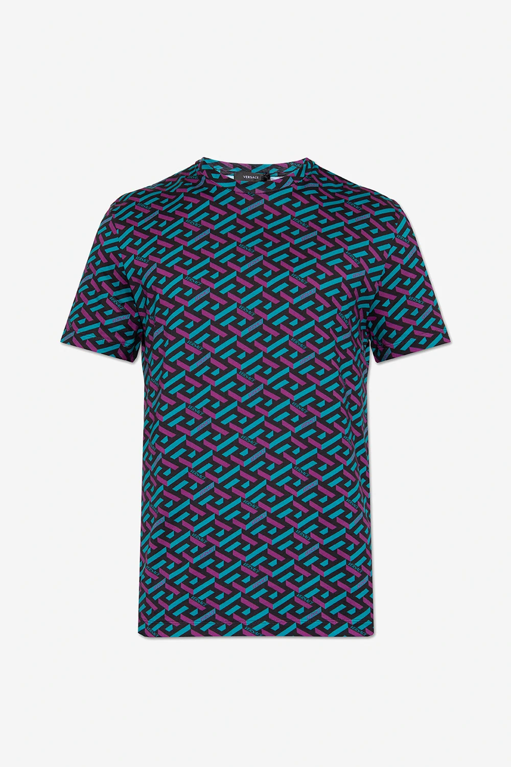 MULTICOLOUR T-shirt with ‘La Greca’ motif