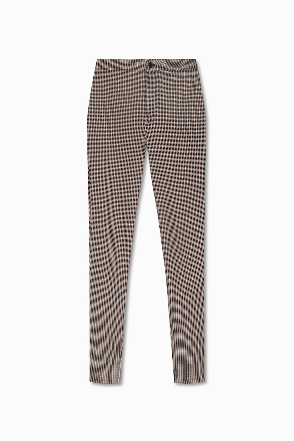 Houndstooth skinny trousers