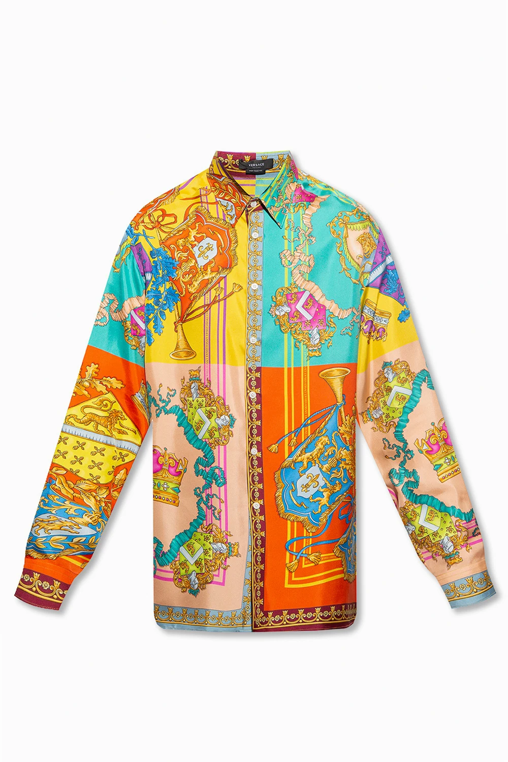 MULTICOLOUR Patterned silk shirt