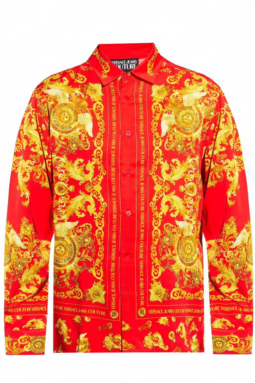RED Baroque print shirt