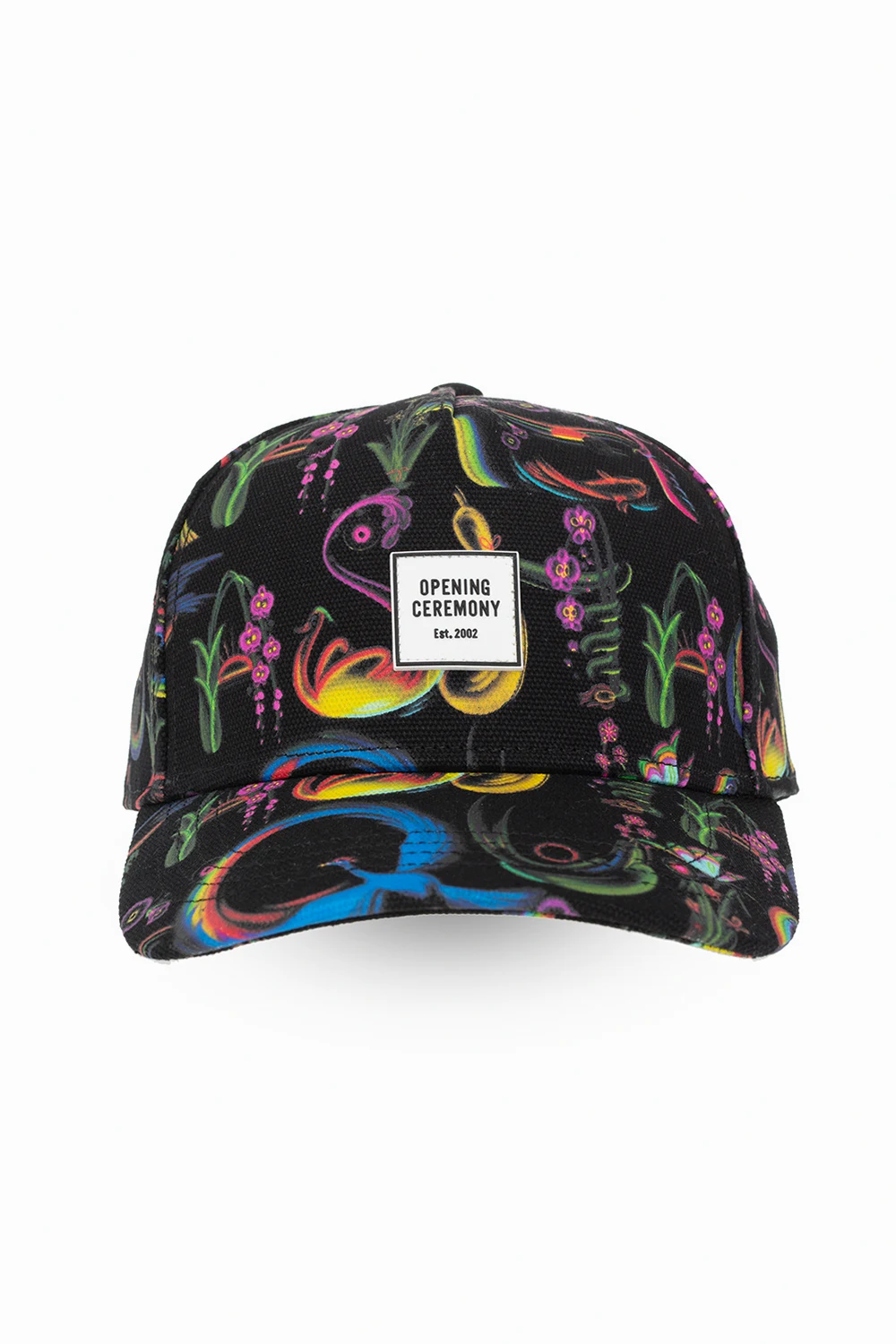 Patterned baseball cap