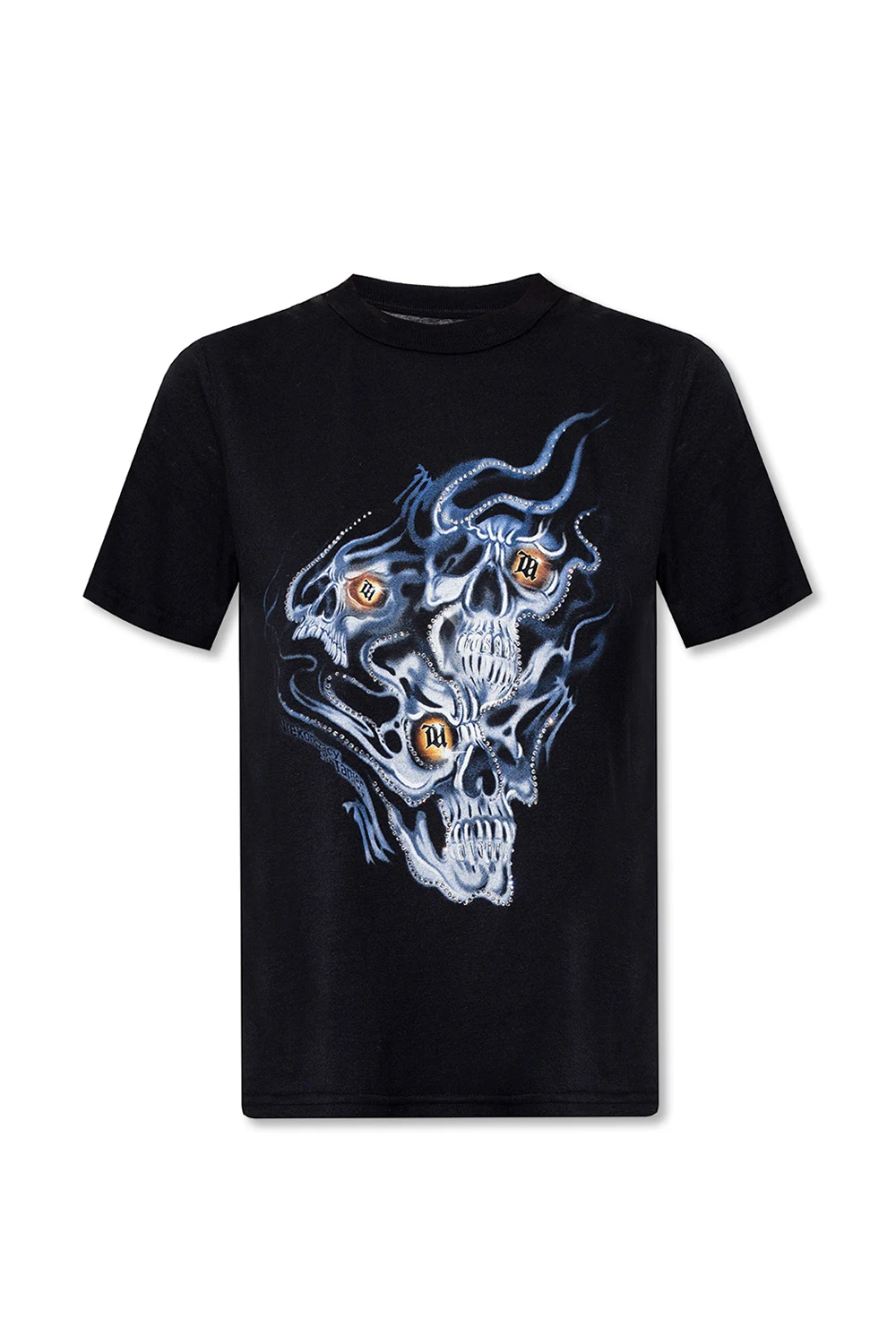 T-shirt z cekinami ‘Drums of Death’