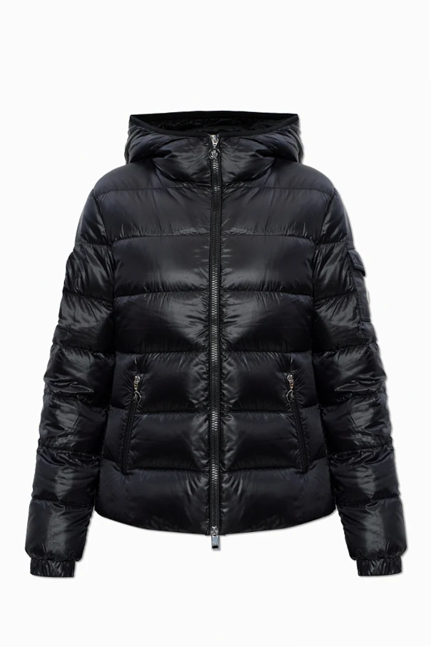BLACK "Glesse" down jacket