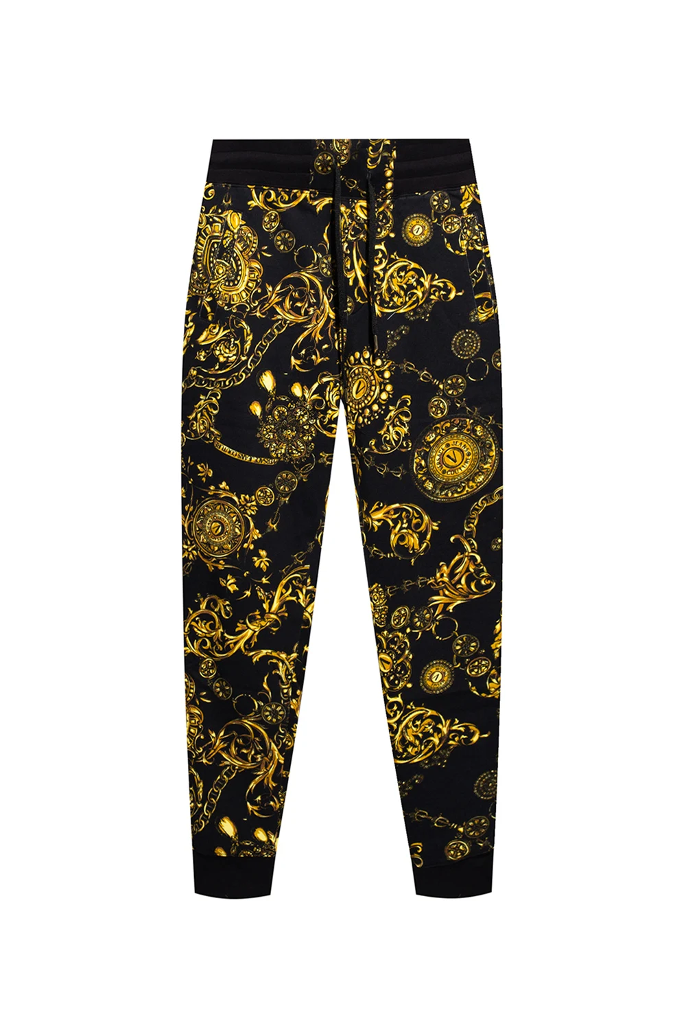 BLACK Printed sweatpants
