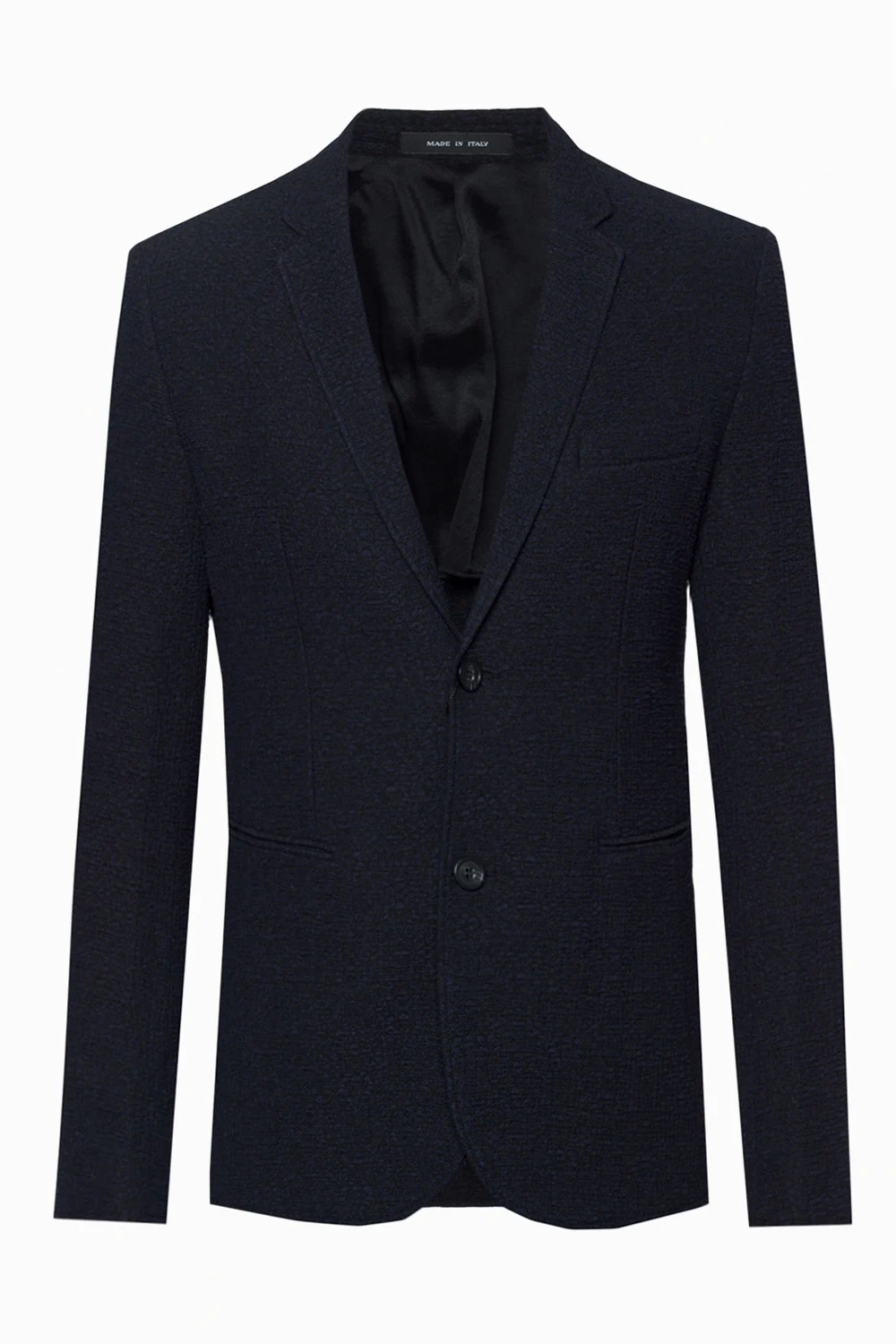 Blazer with notch lapels