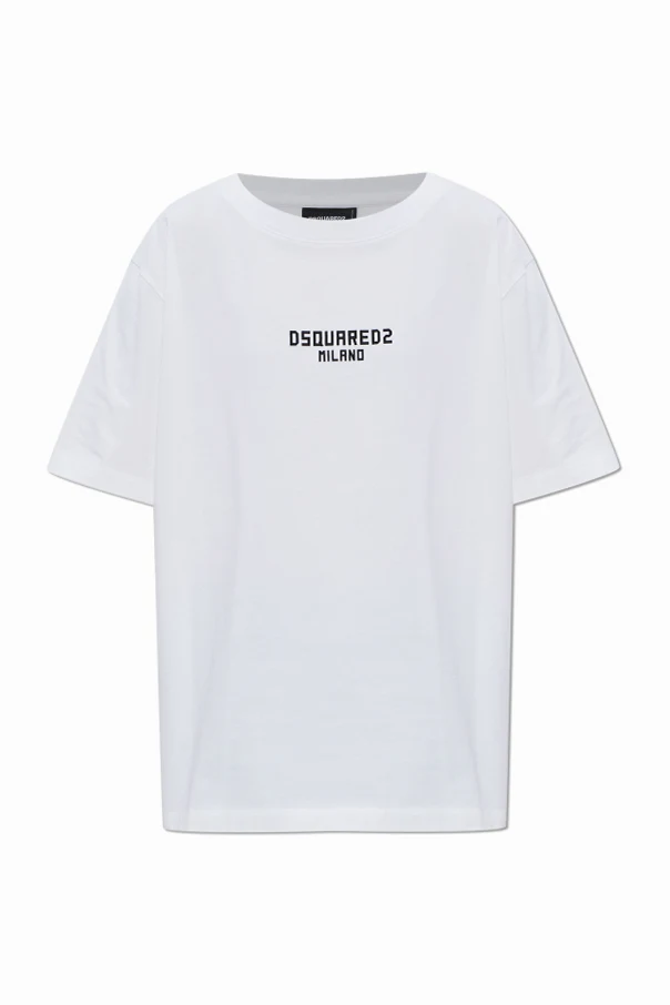 BIAŁY  T-shirt z nadrukiem
