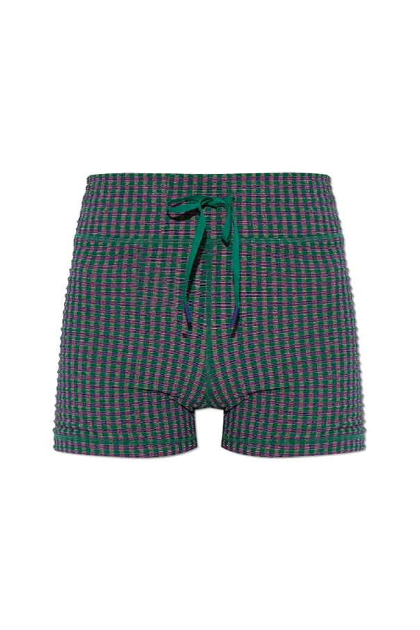 GREEN "Aliki" swim shorts