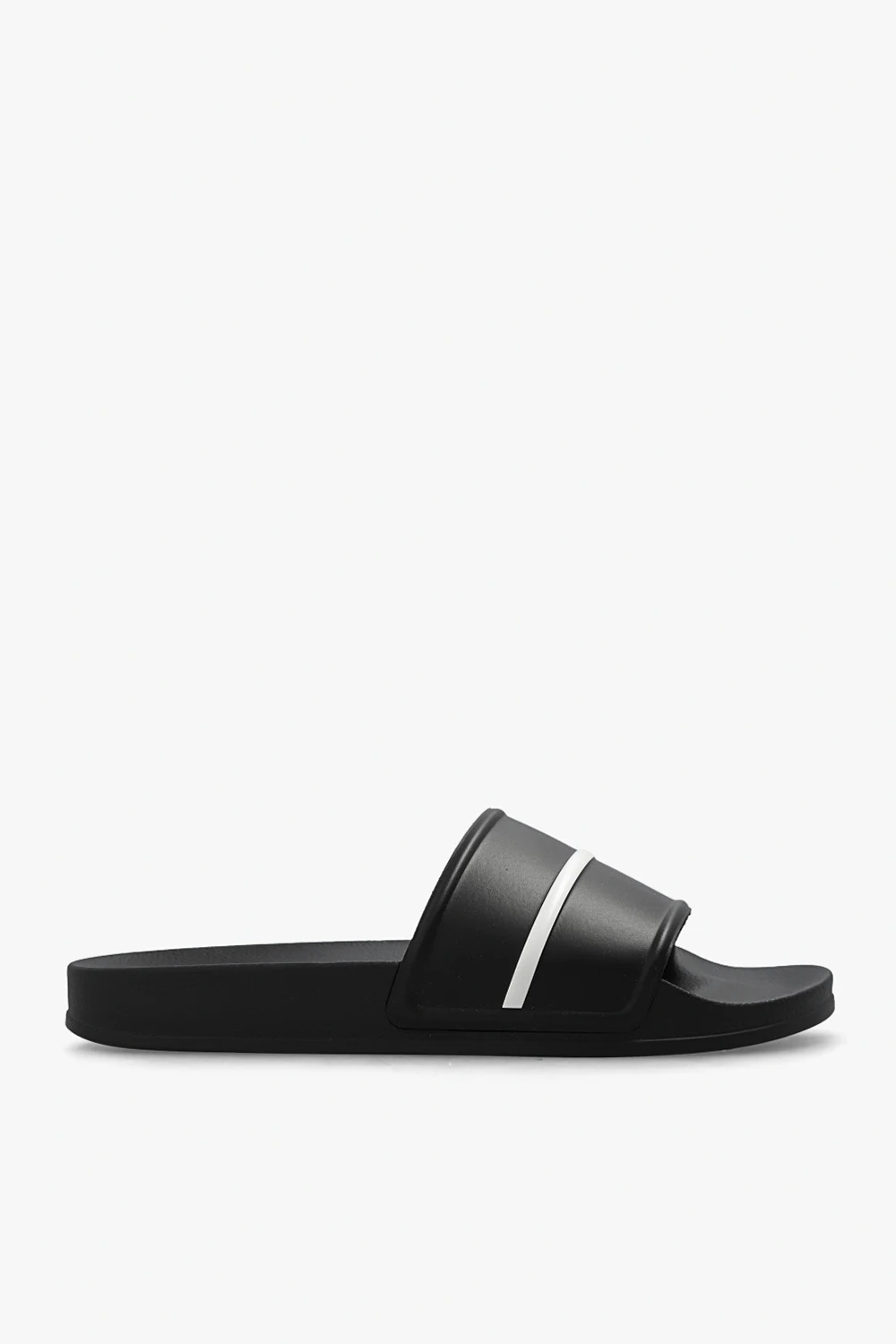 BLACK Strapped slides