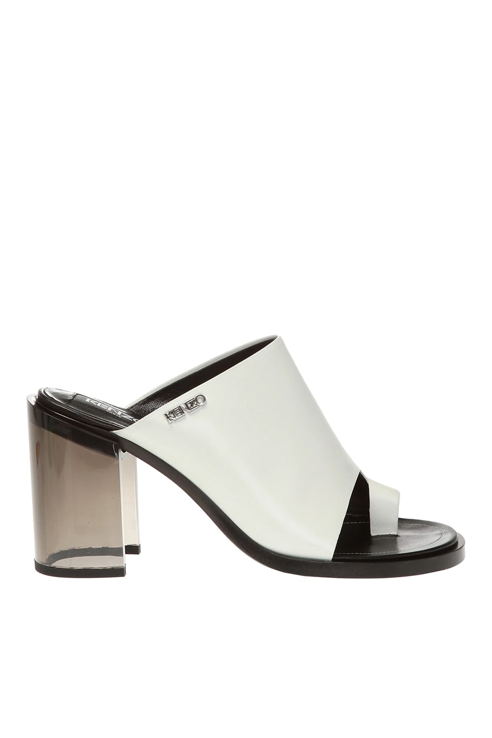 'K-Round' heeled mules