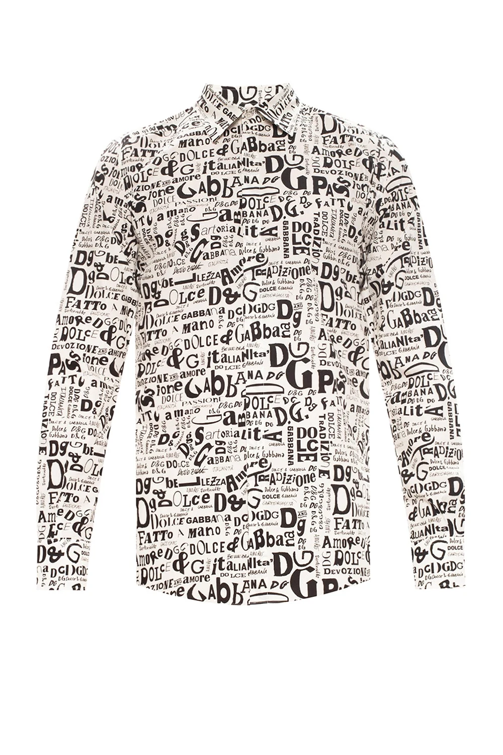 cream Patterned shirt