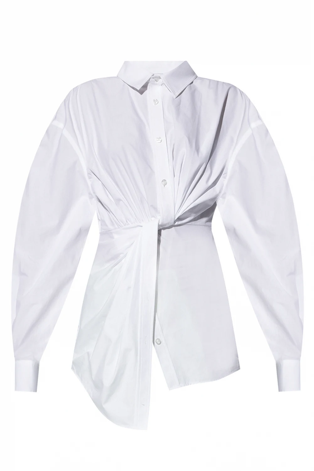 Gathered shirt