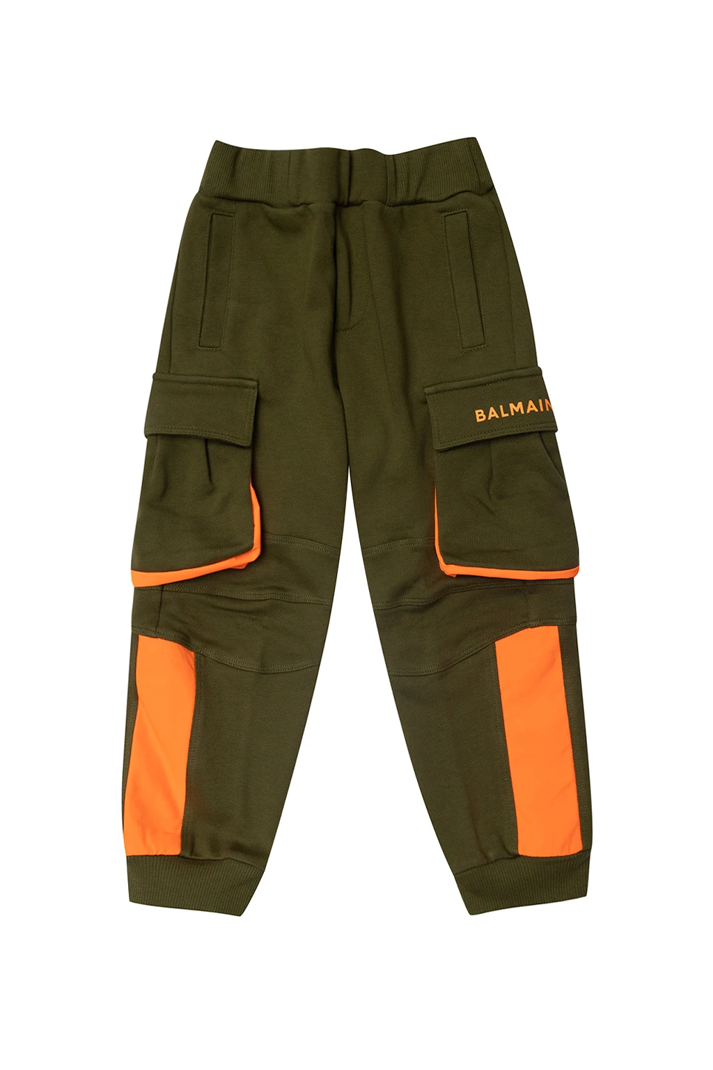 GREEN Trousers with logo