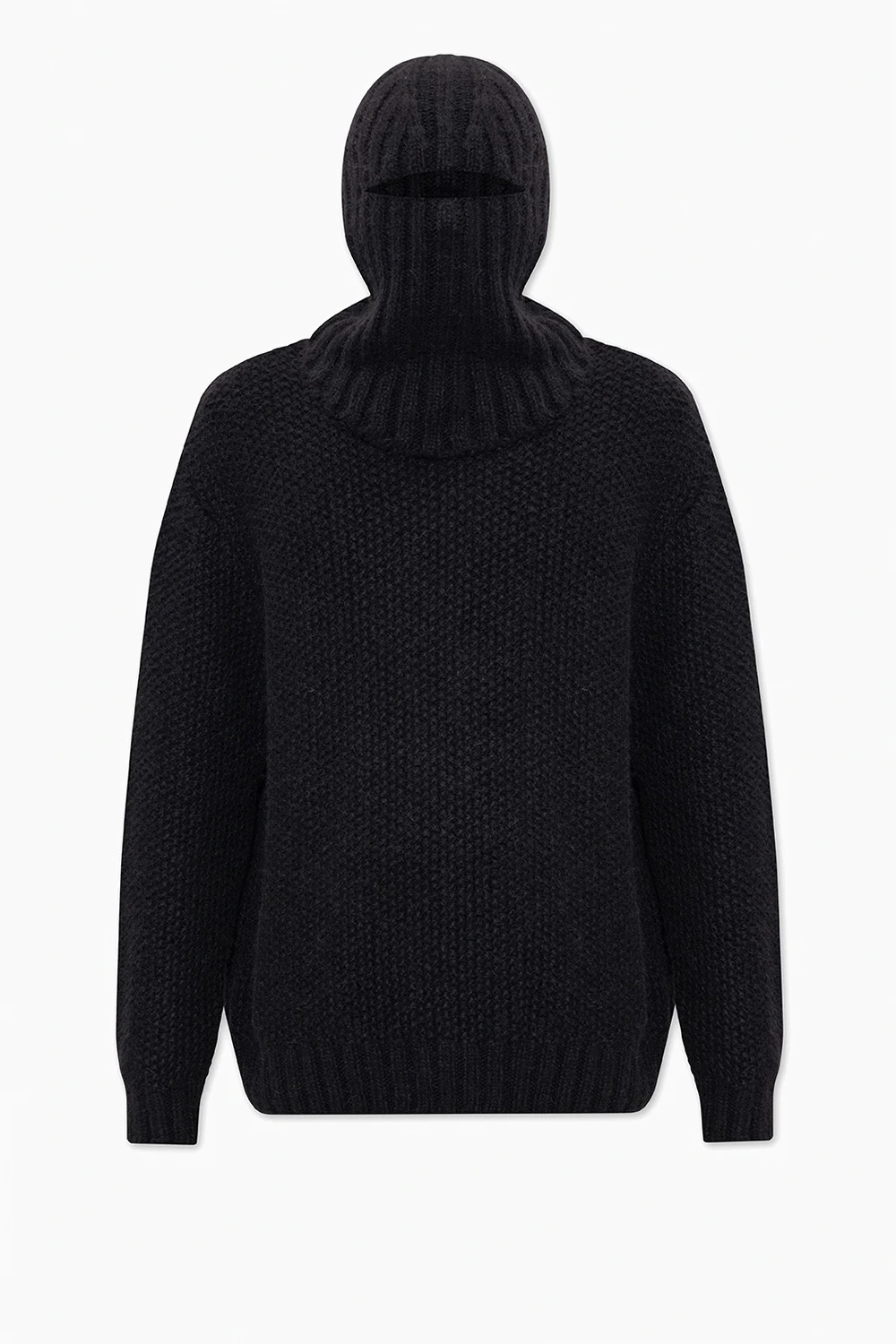 Sweater with balaclava