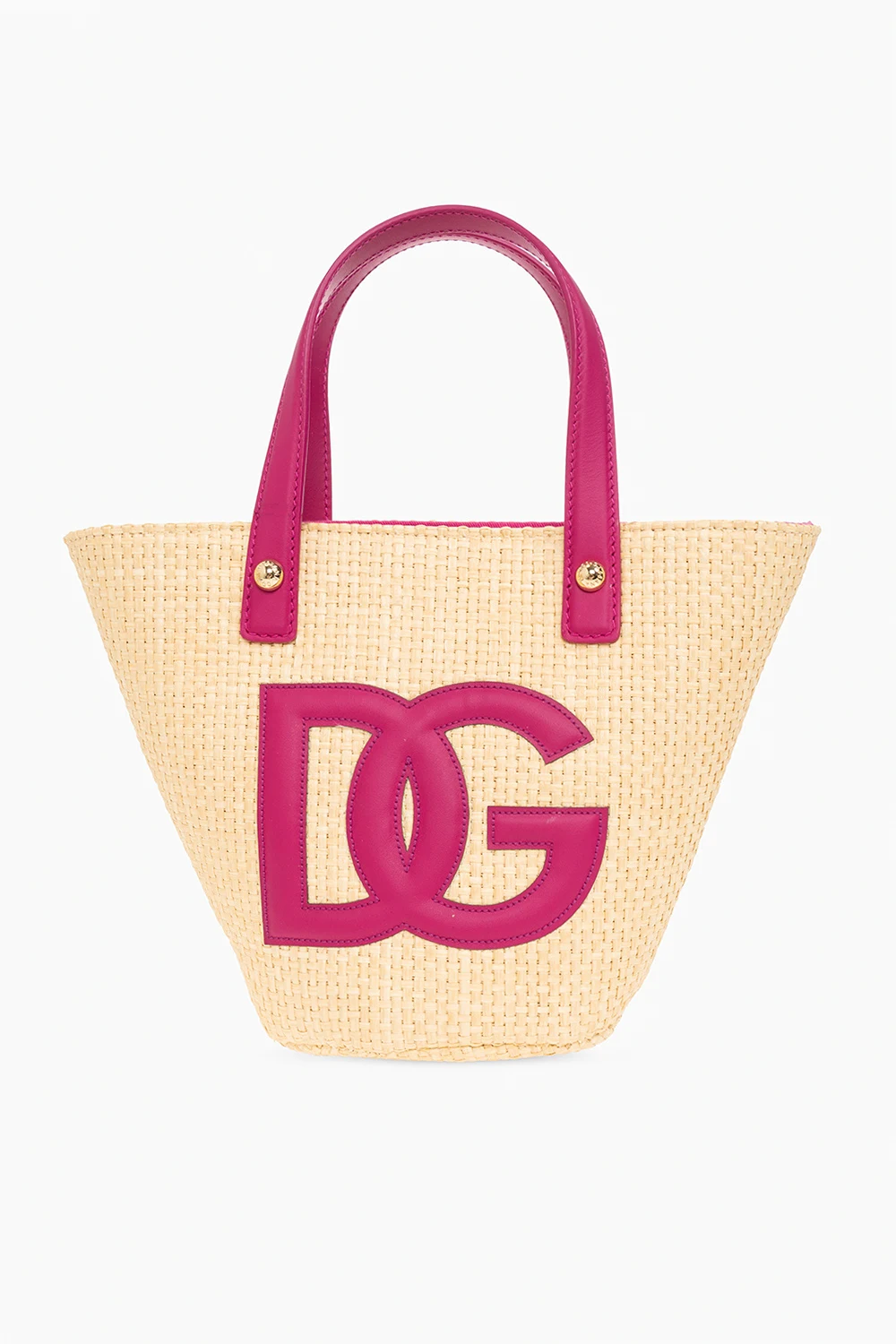 beige Handbag with logo