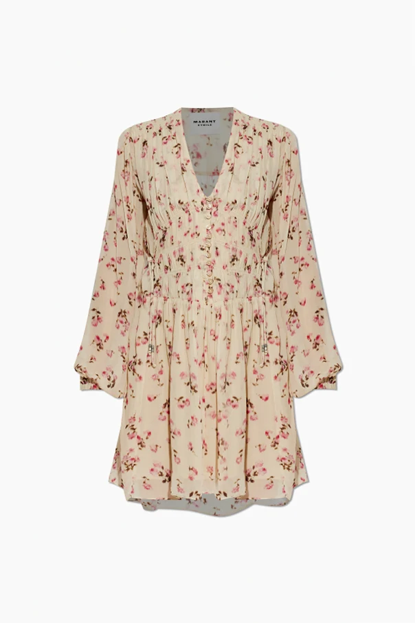 cream “Loriena” dress