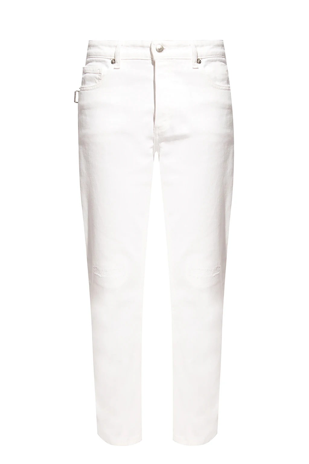 Distressed jeans