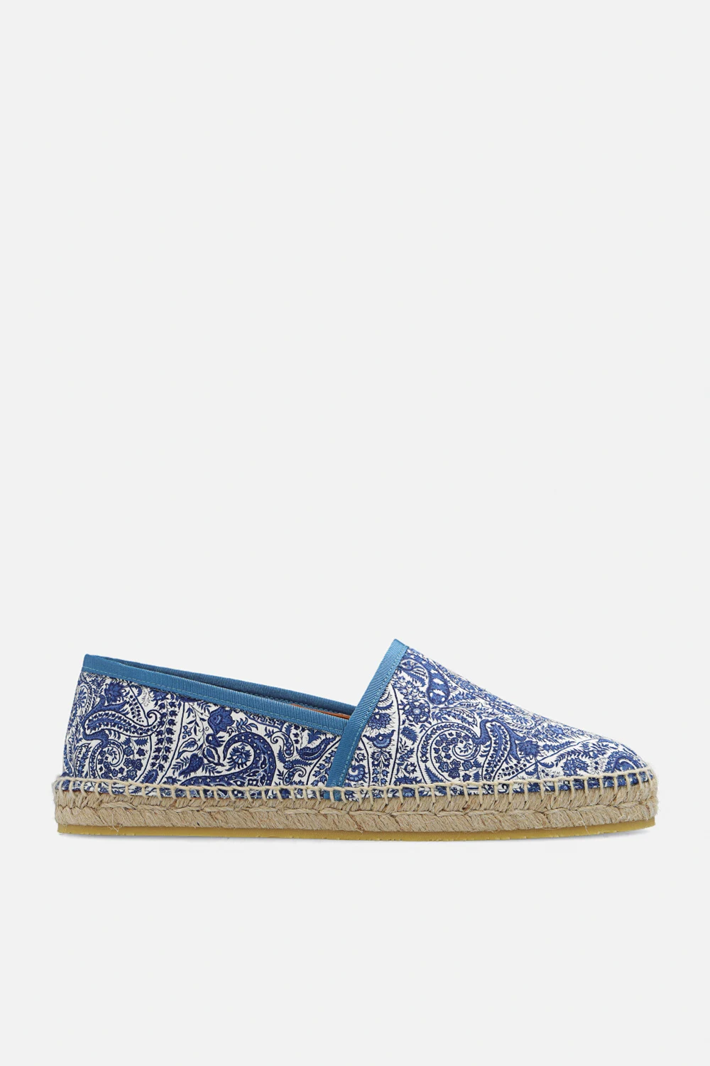 BLUE Patterned espadrilles