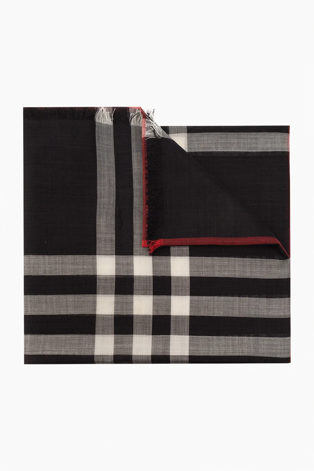 Checked scarf