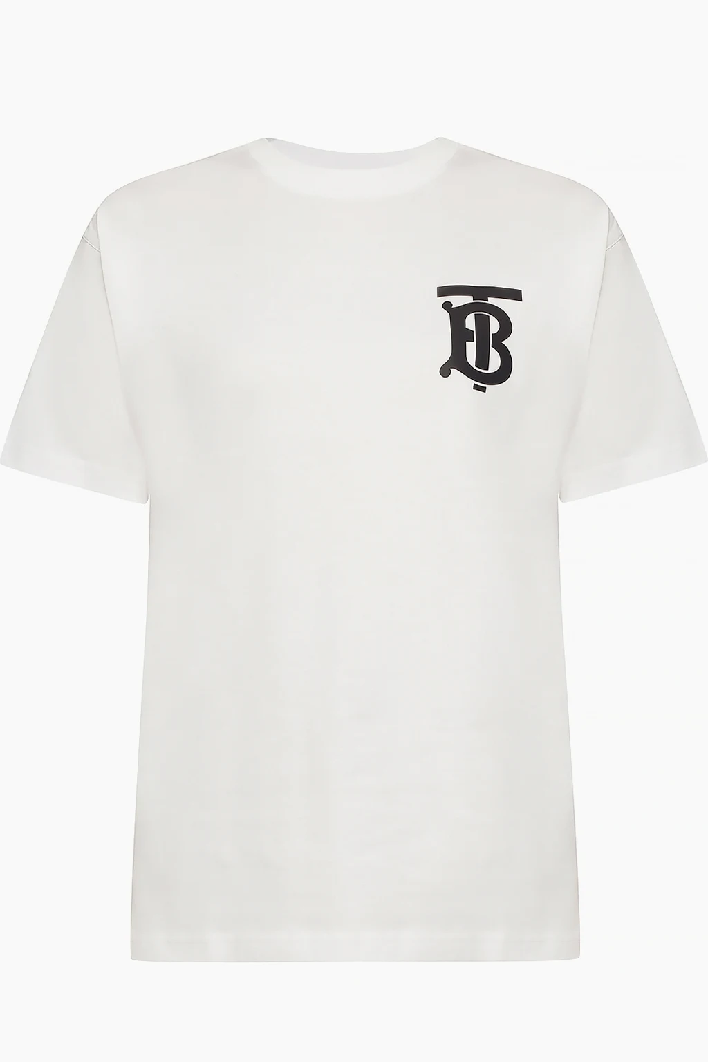 WHITE T-shirt with logo