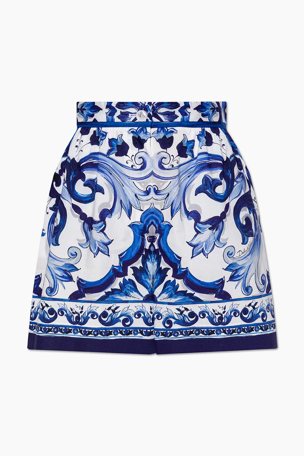 BLUE Patterned shorts