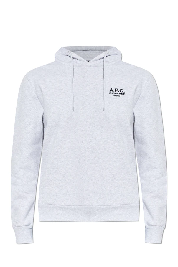 GRAU Sweatshirt mit aufgesticktem Logo