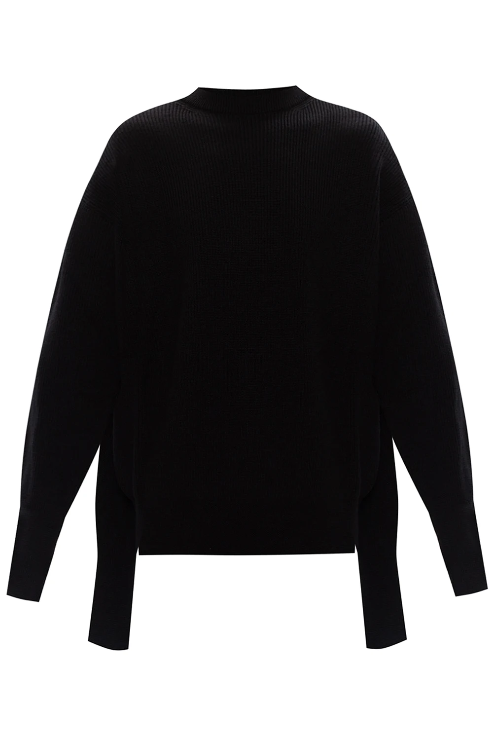 BLACK Round neck sweater