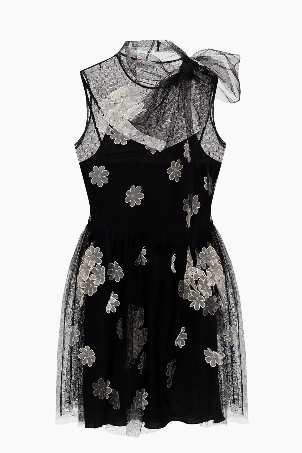 Sleeveless tulle dress